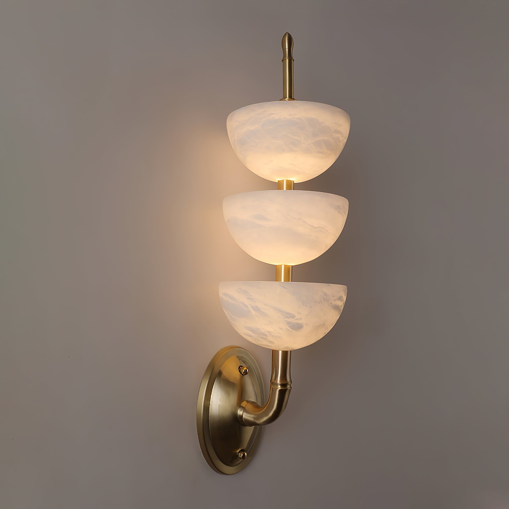 Alabaster Charm Wall Light