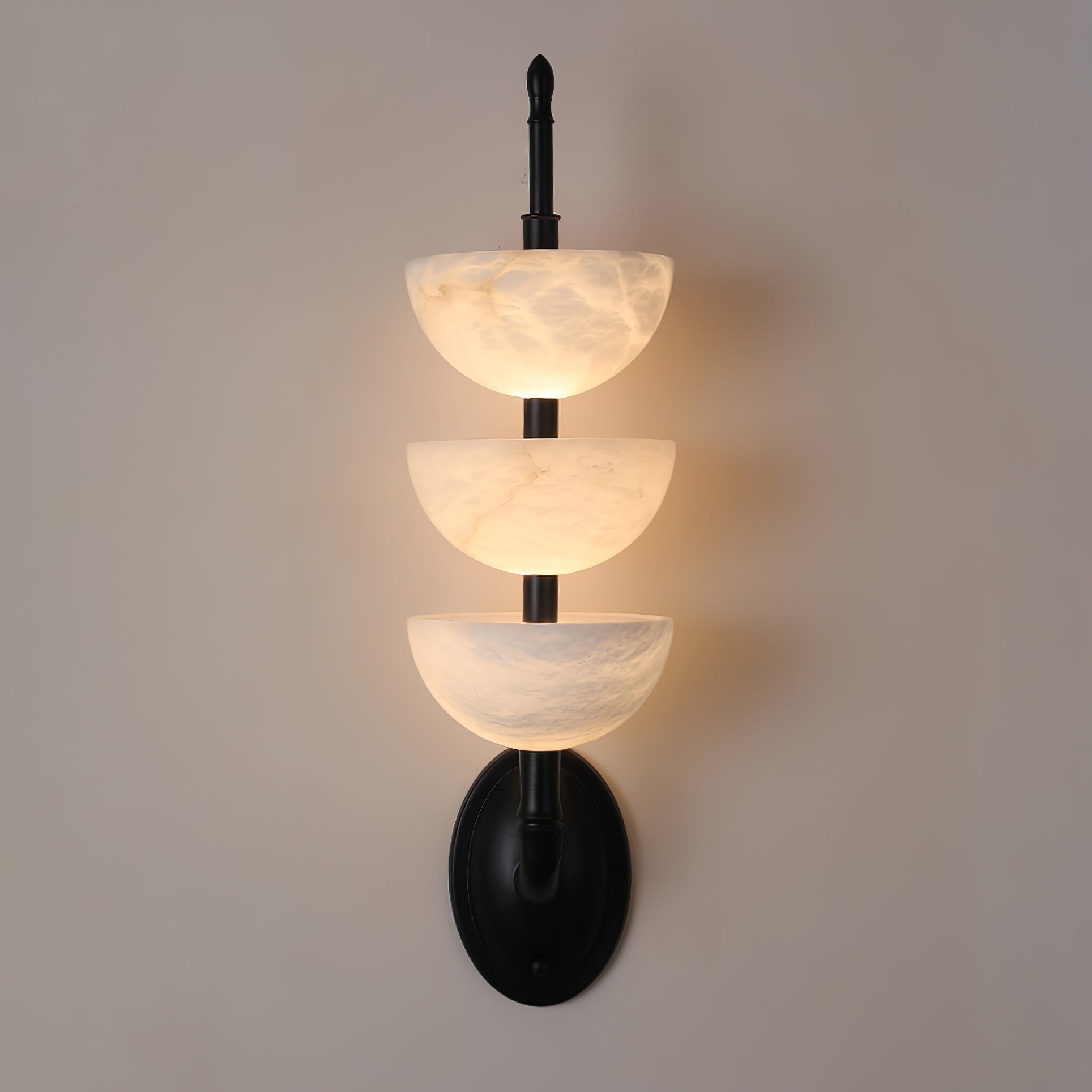 Alabaster Charm Wall Light