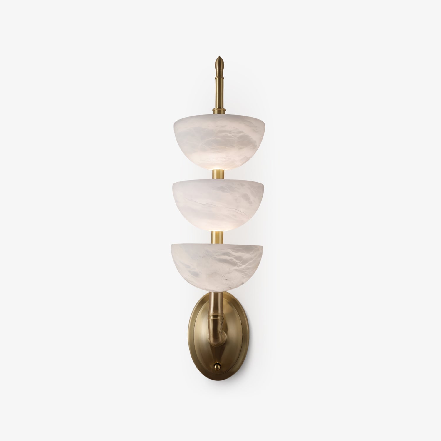 Alabaster Charm Wall Light