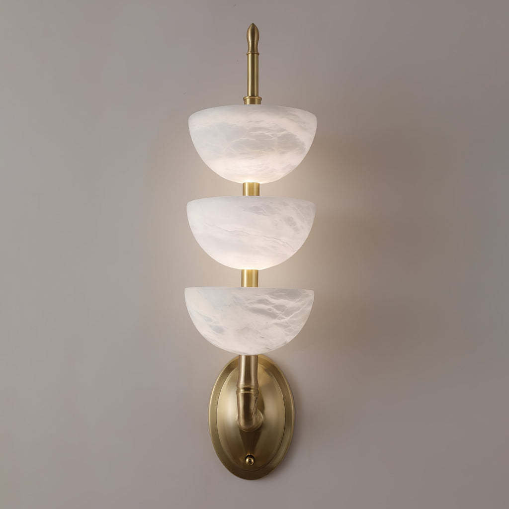 Alabaster Charm Wall Light