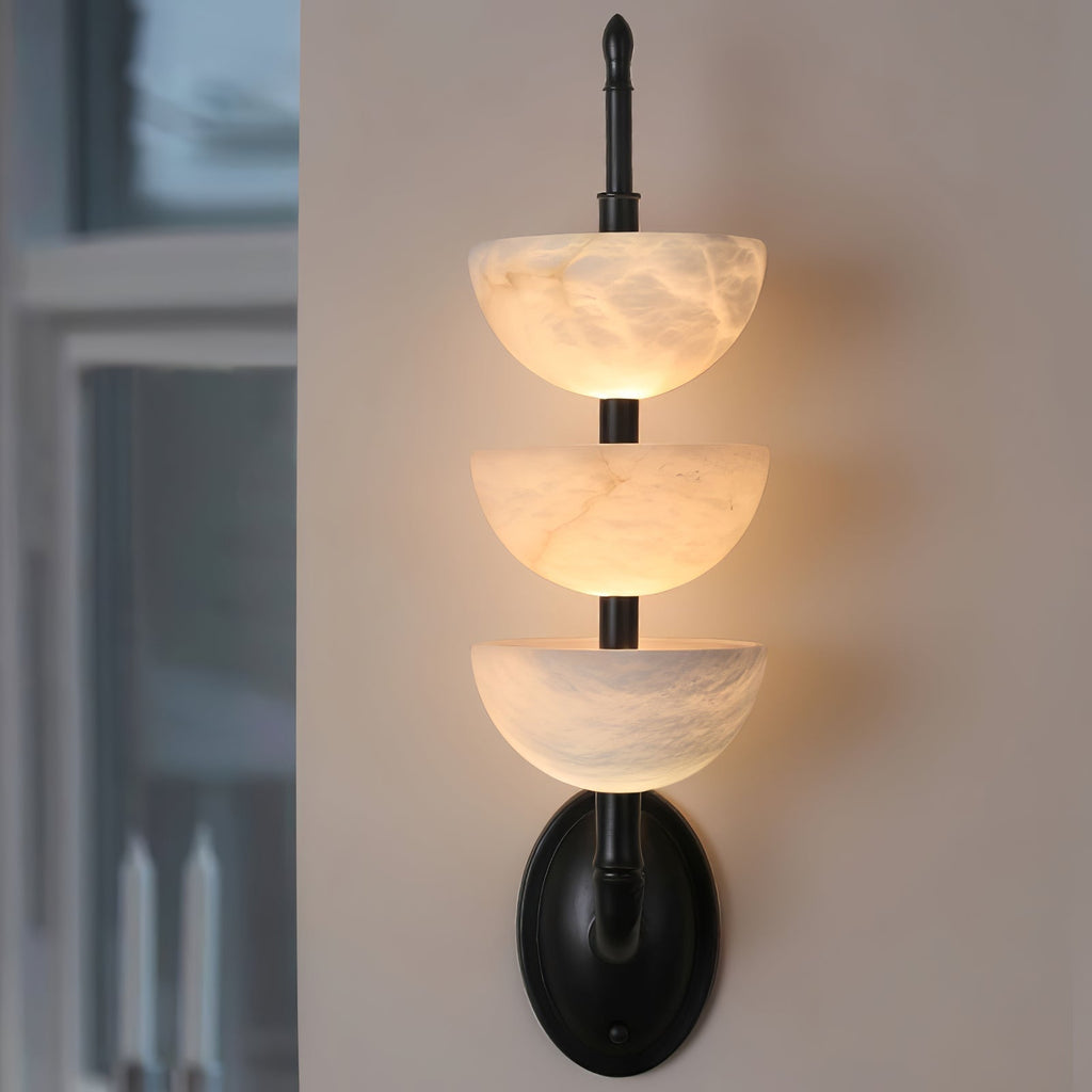 Alabaster Charm Wall Light