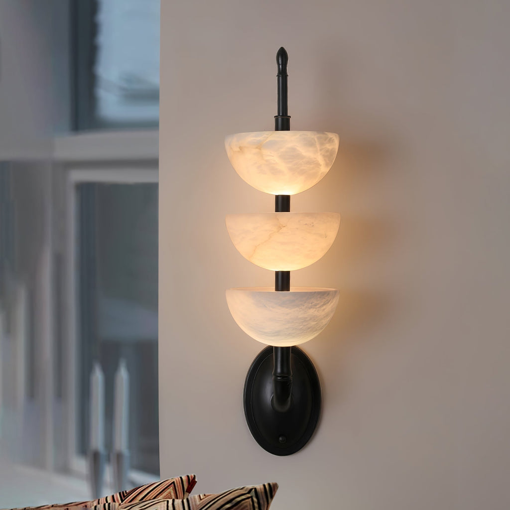Alabaster Charm Wall Light