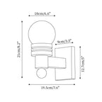 Liora Solid Wood Wall Lamp