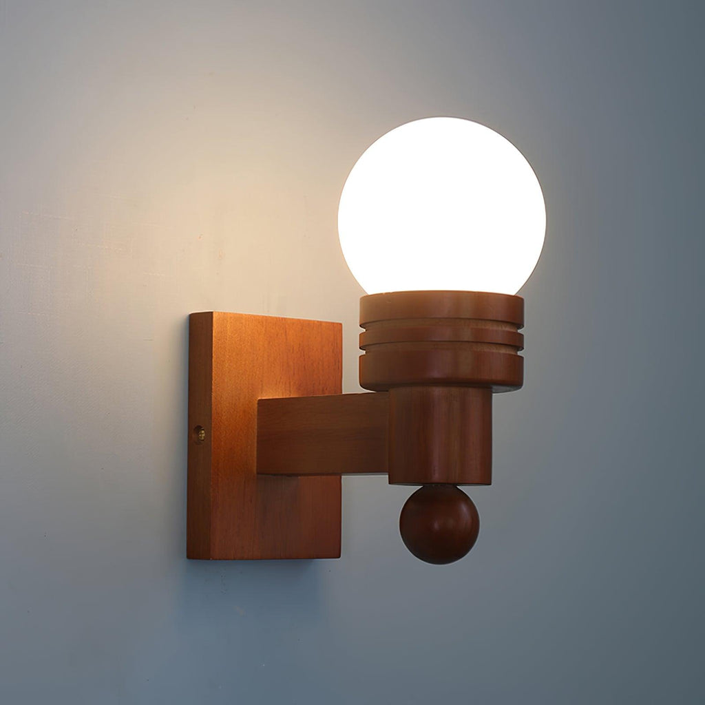 Liora Solid Wood Wall Lamp