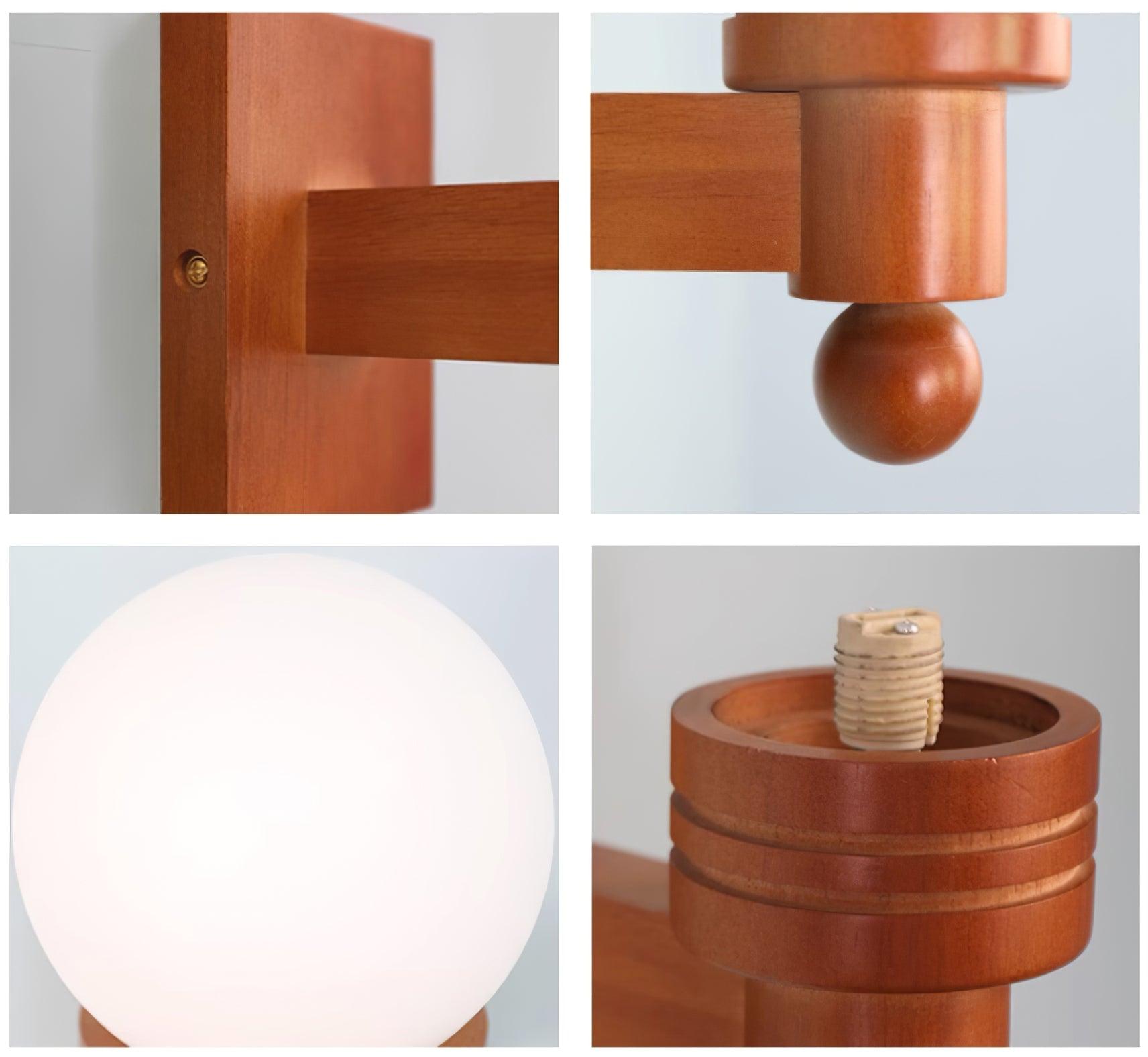 Liora Solid Wood Wall Lamp