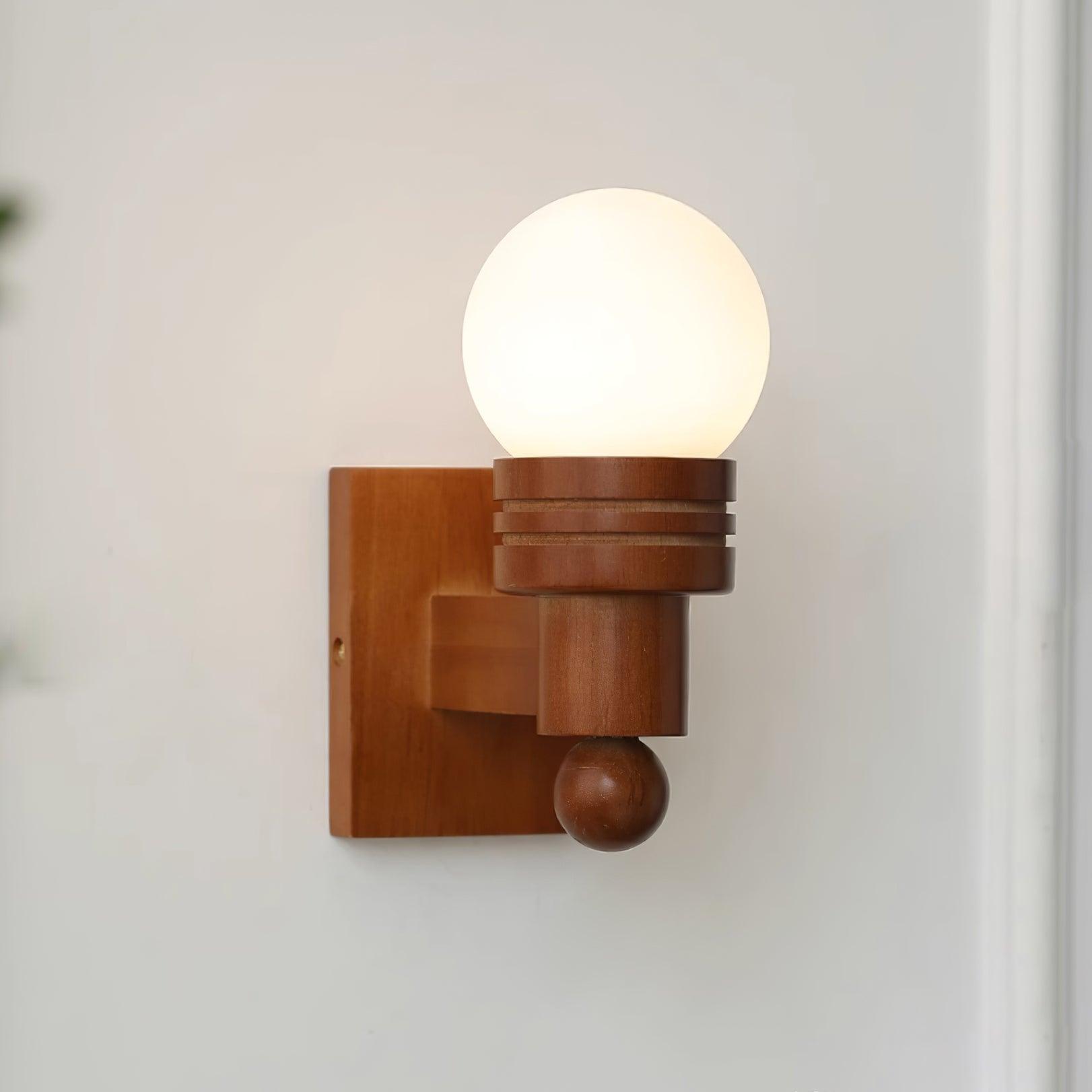 Liora Solid Wood Wall Lamp
