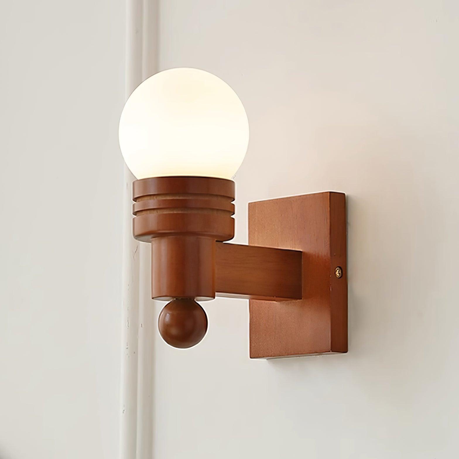 Liora Solid Wood Wall Lamp