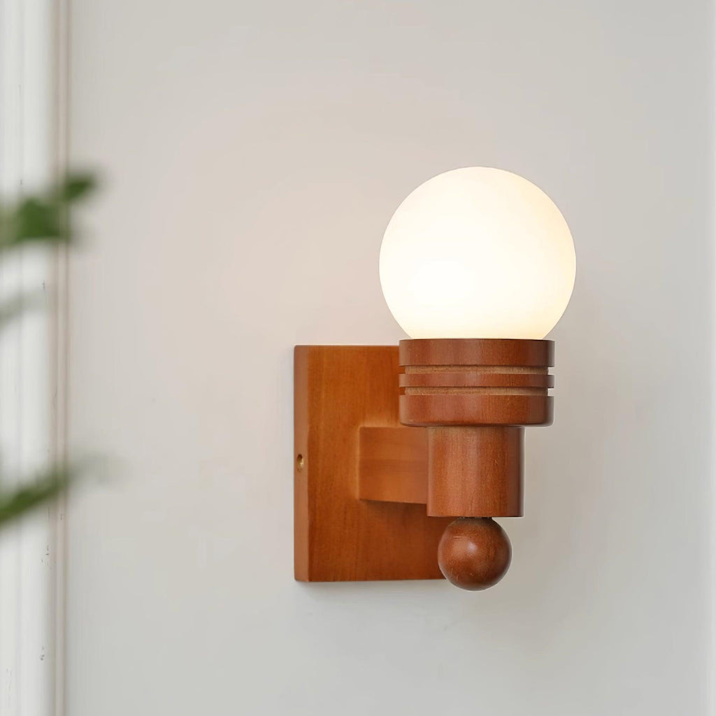 Liora Solid Wood Wall Lamp