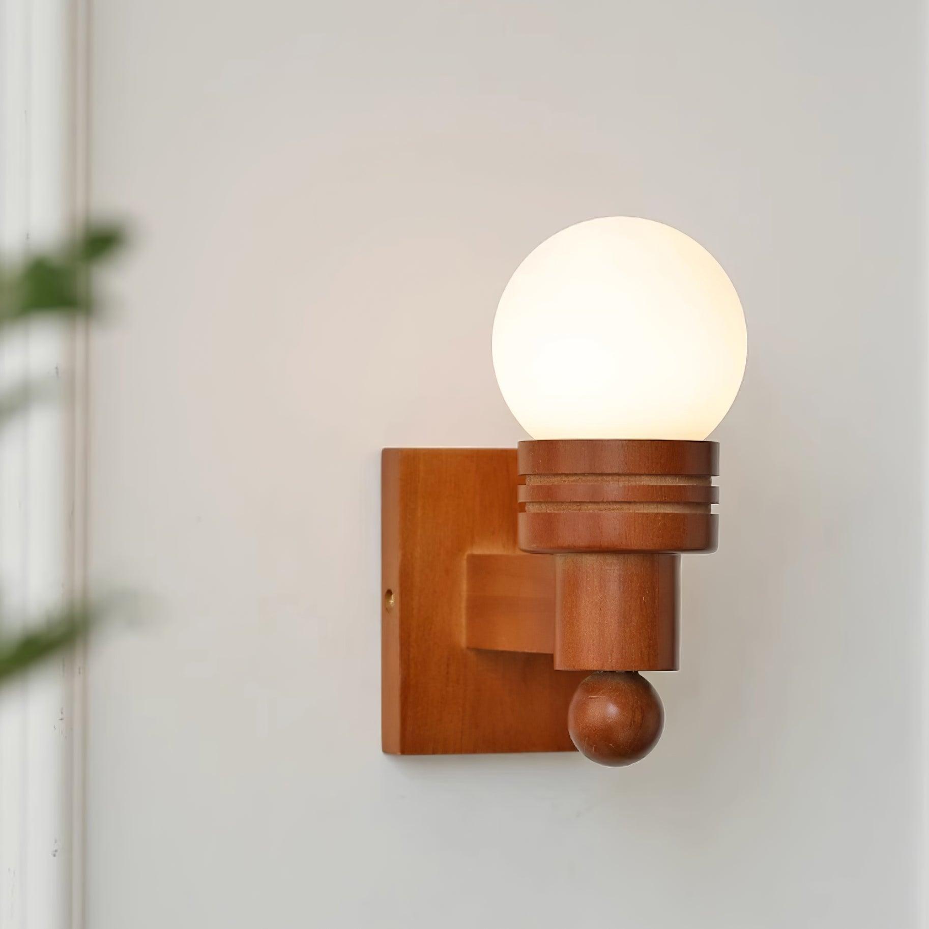 Liora Solid Wood Wall Lamp