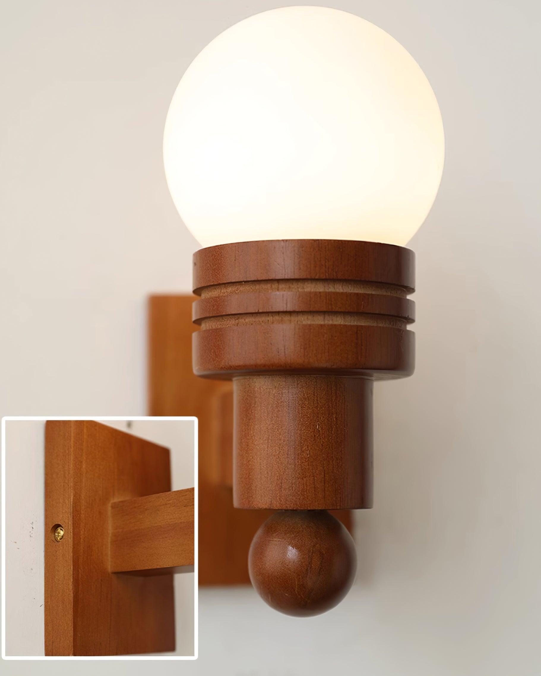 Liora Solid Wood Wall Lamp
