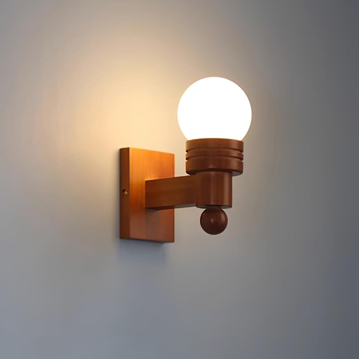 Liora Solid Wood Wall Lamp