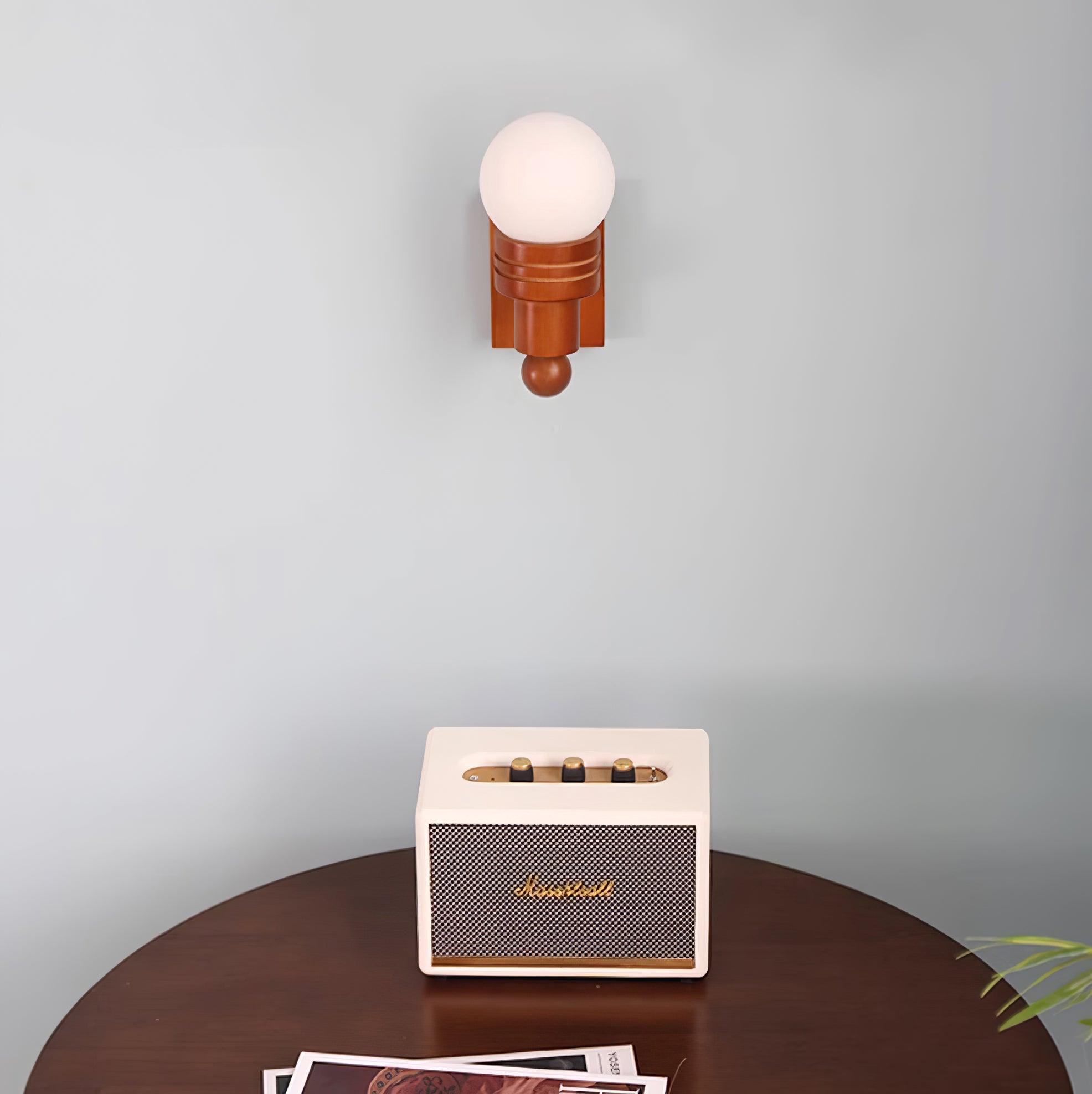 Liora Solid Wood Wall Lamp