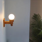 Liora Solid Wood Wall Lamp