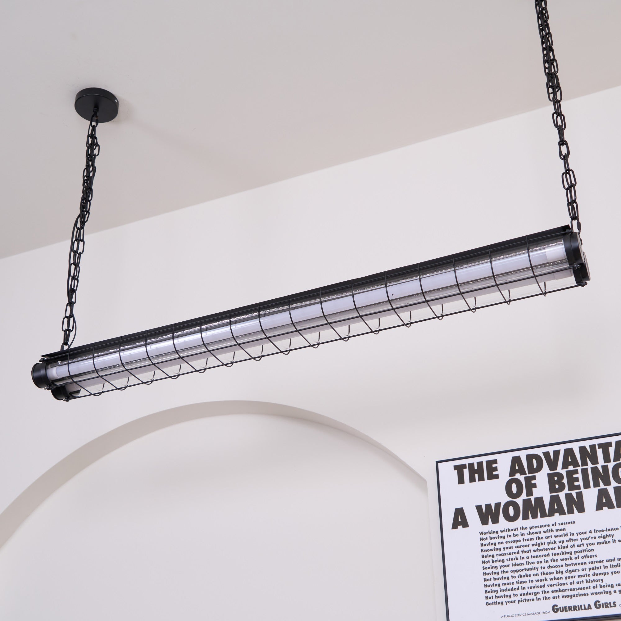 Vespera Industrial Linear Pendant