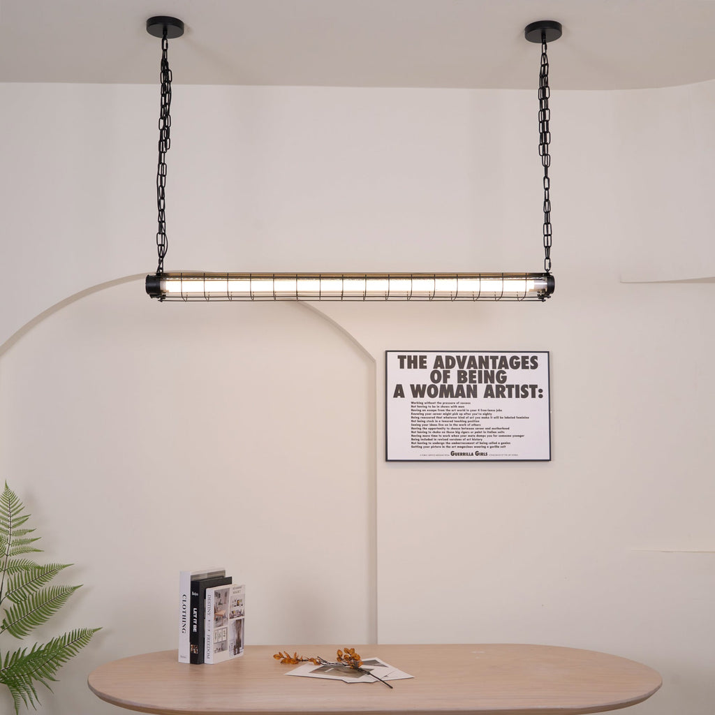 Vespera Industrial Linear Pendant