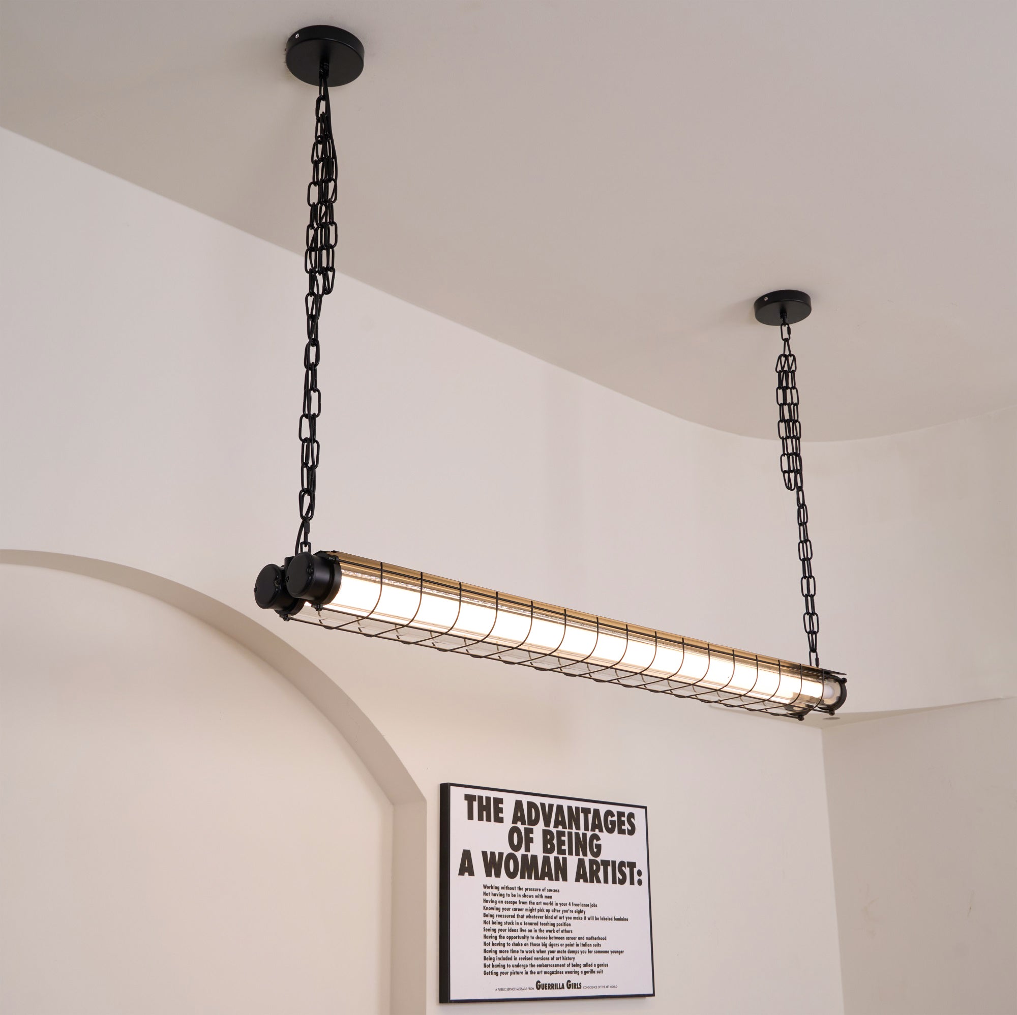 Vespera Industrial Linear Pendant