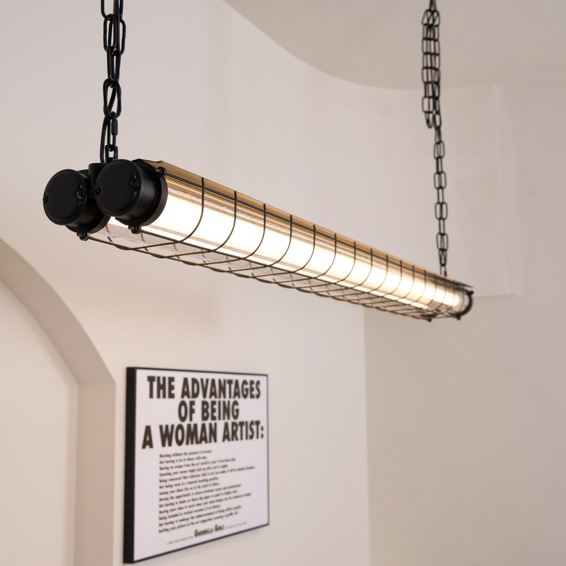 Vespera Industrial Linear Pendant