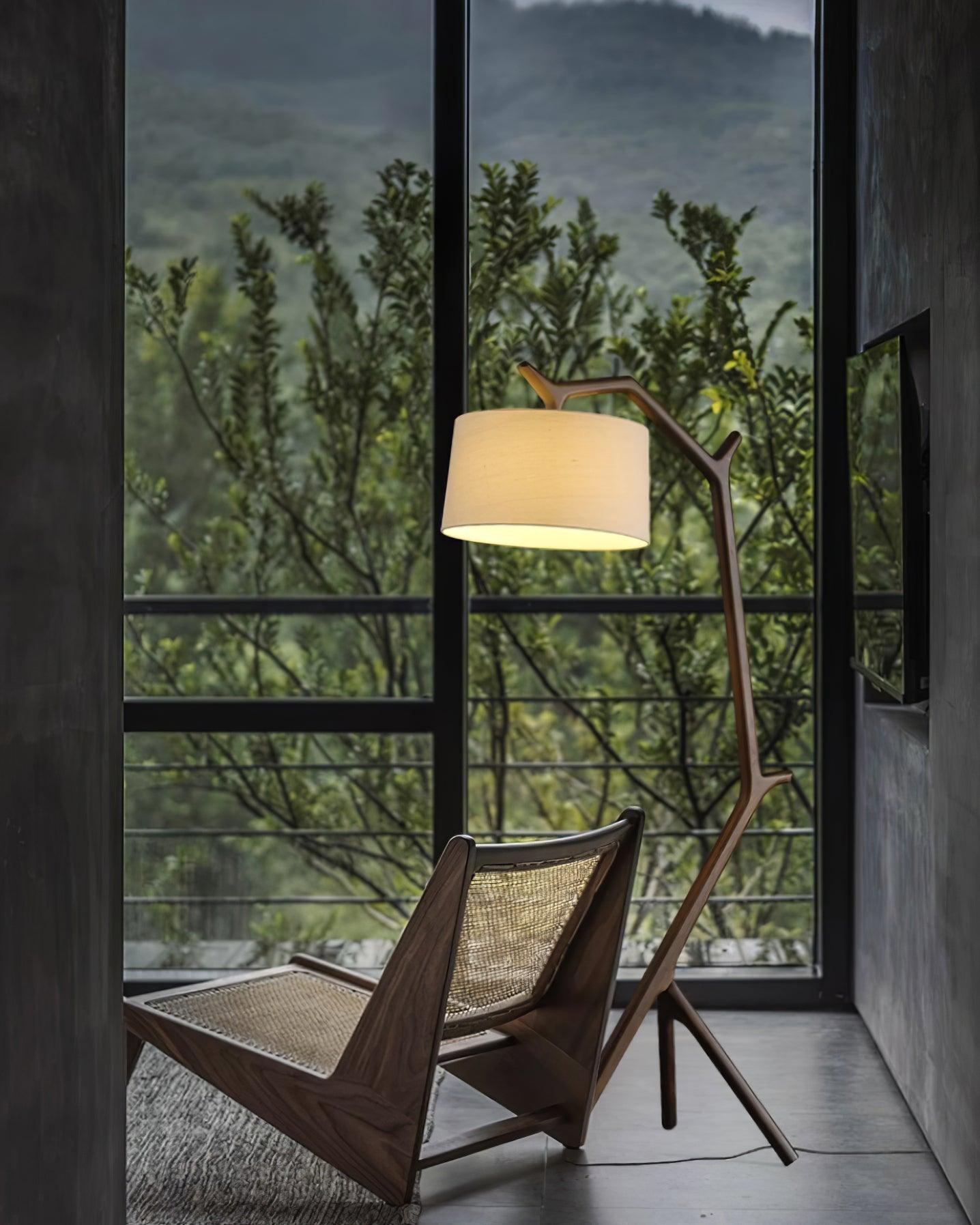 Rustic Haven Floor Lamp