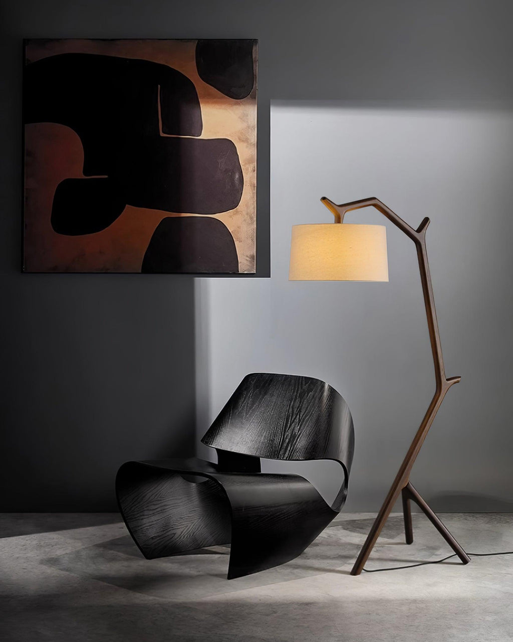 Rustic Haven Floor Lamp