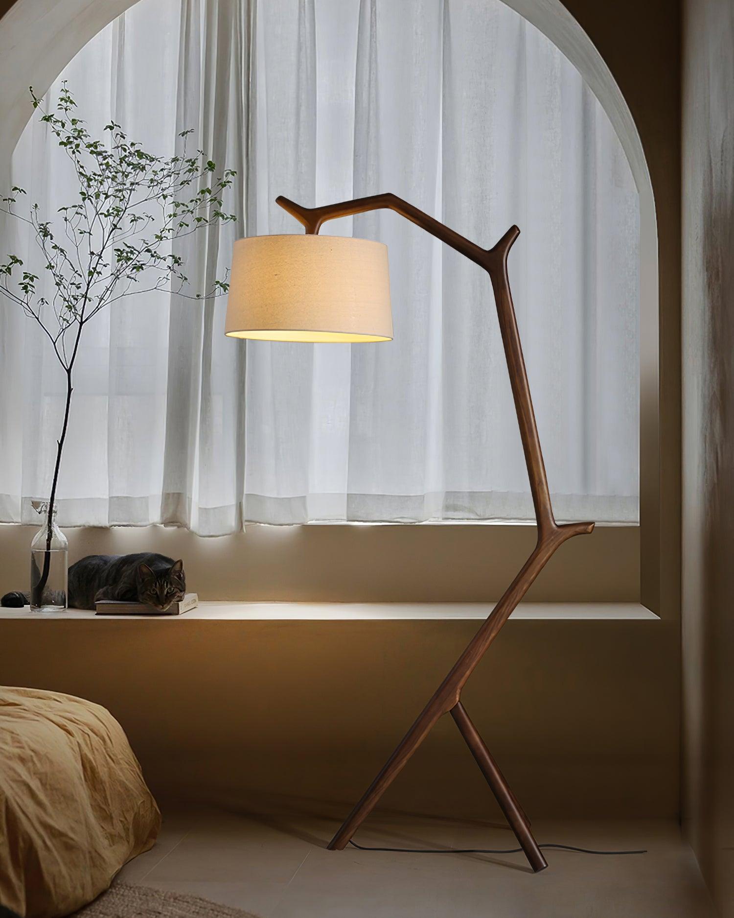 Rustic Haven Floor Lamp