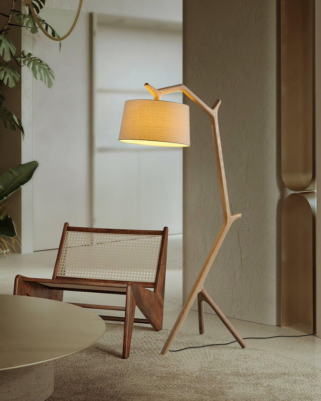 Rustic Haven Floor Lamp