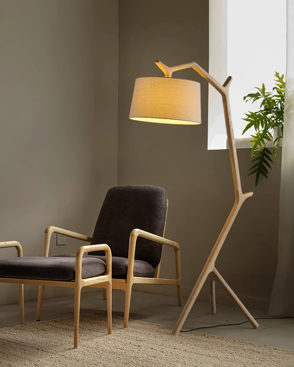 Rustic Haven Floor Lamp