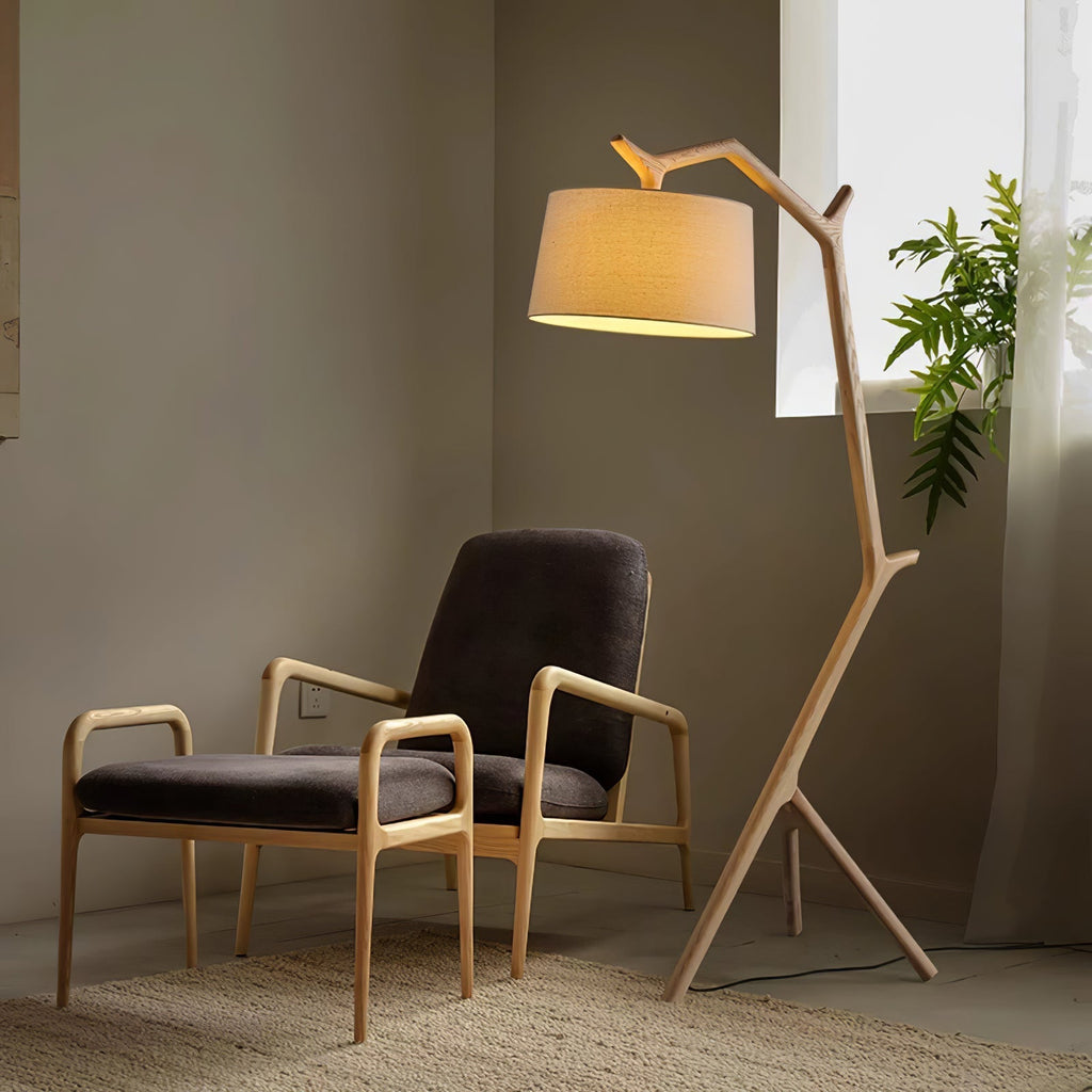 Rustic Haven Floor Lamp