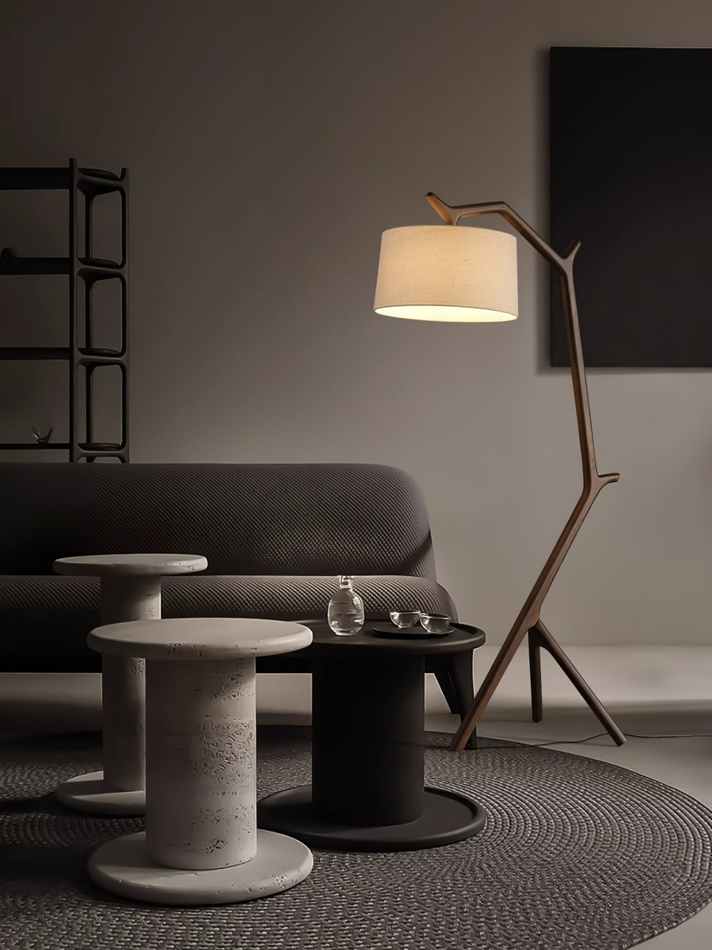 Rustic Haven Floor Lamp