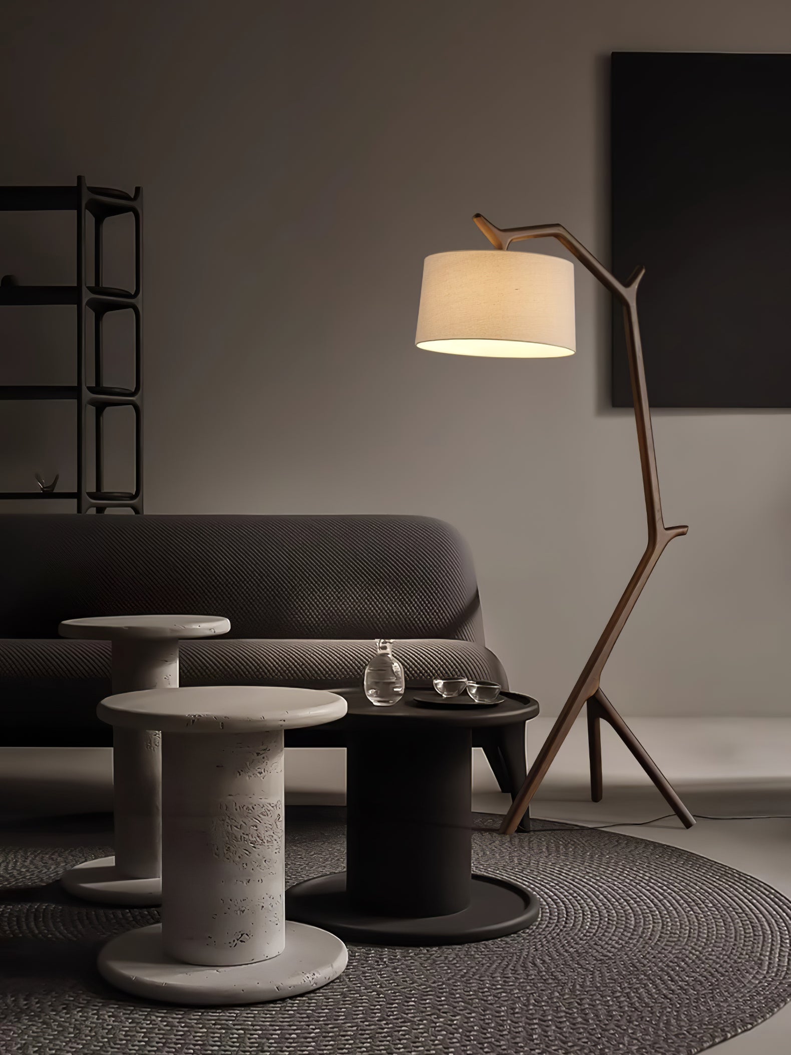 Rustic Haven Floor Lamp