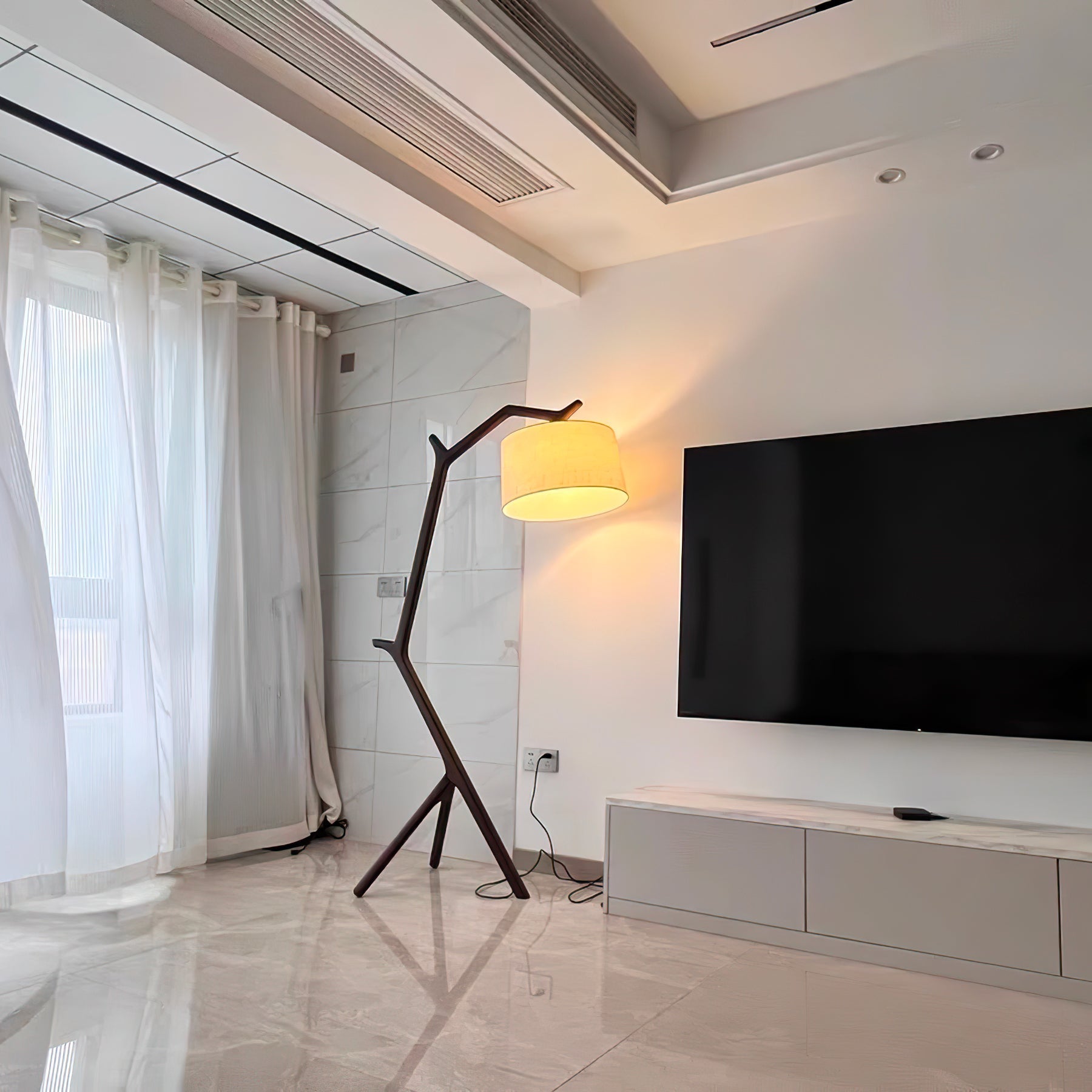 Rustic Haven Floor Lamp