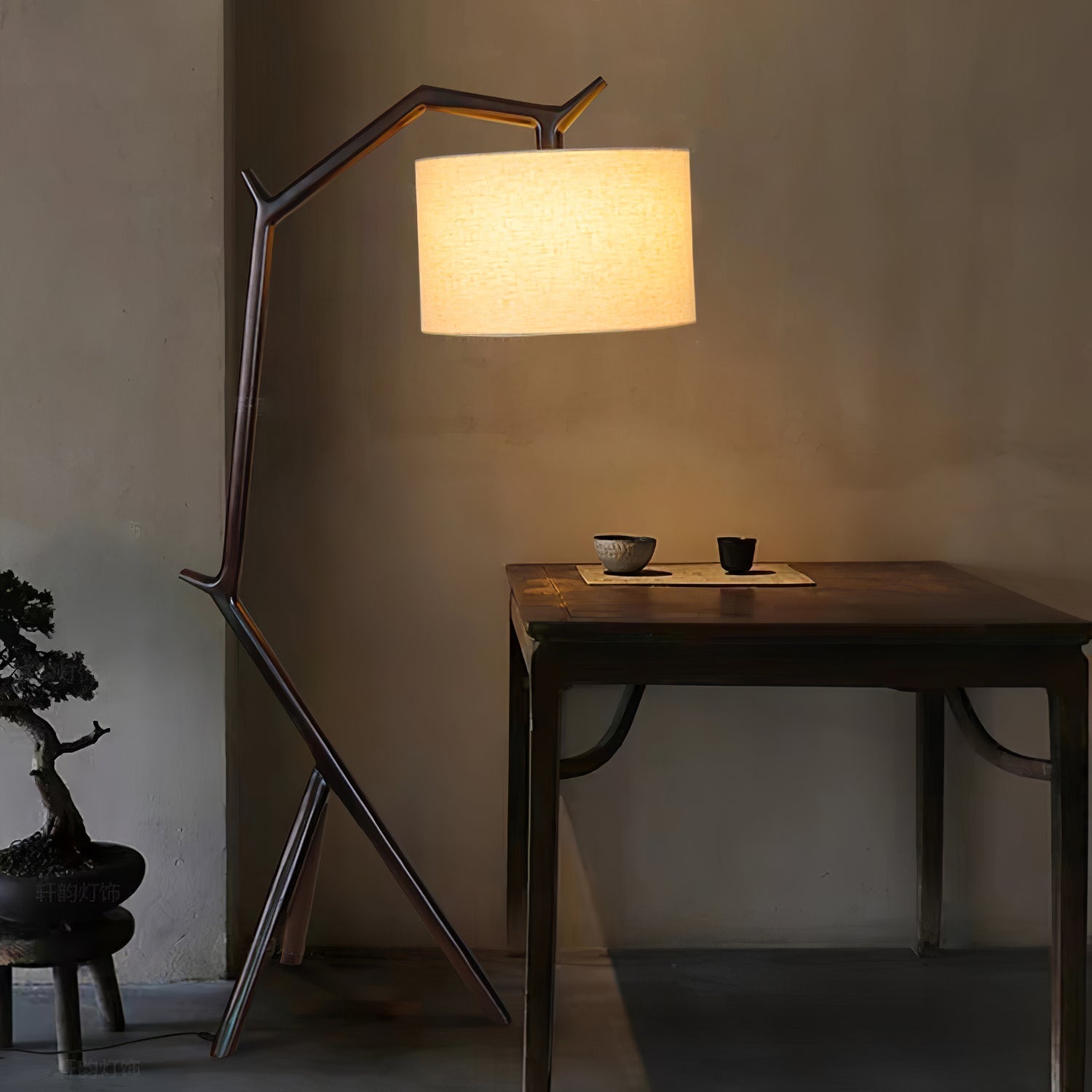 Rustic Haven Floor Lamp
