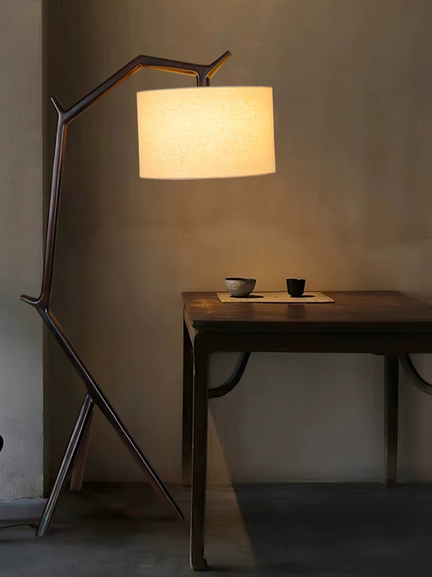 Rustic Haven Floor Lamp