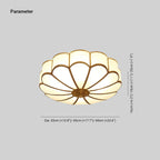 Floral Glow Ceiling Lamp