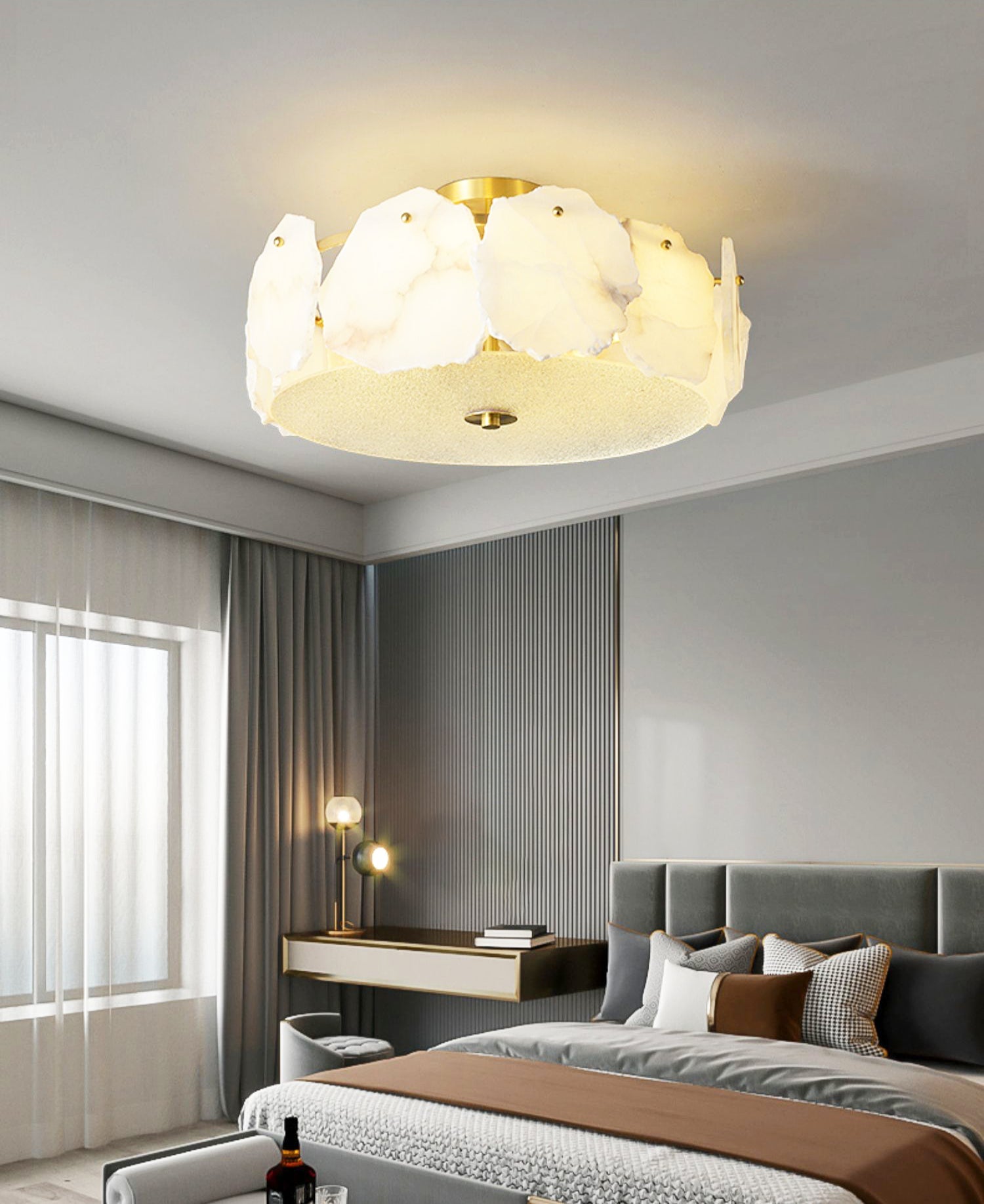 Alabaster Serenity Ceiling Light