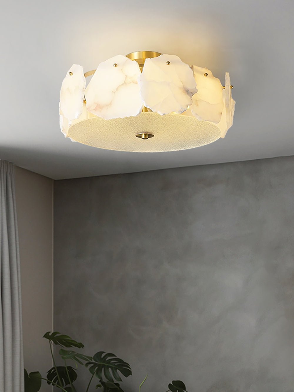 Alabaster Serenity Ceiling Light