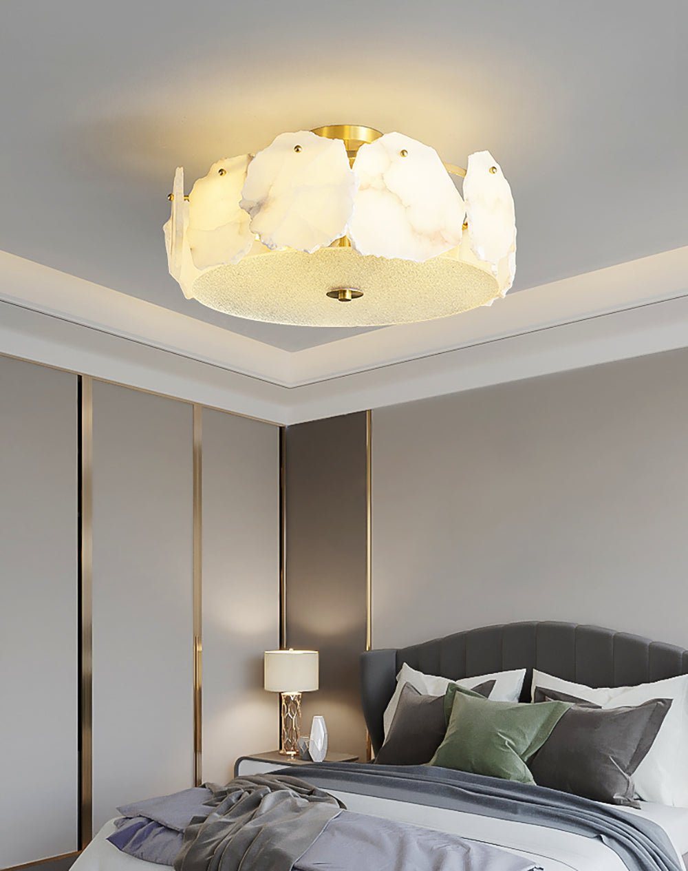 Alabaster Serenity Ceiling Light