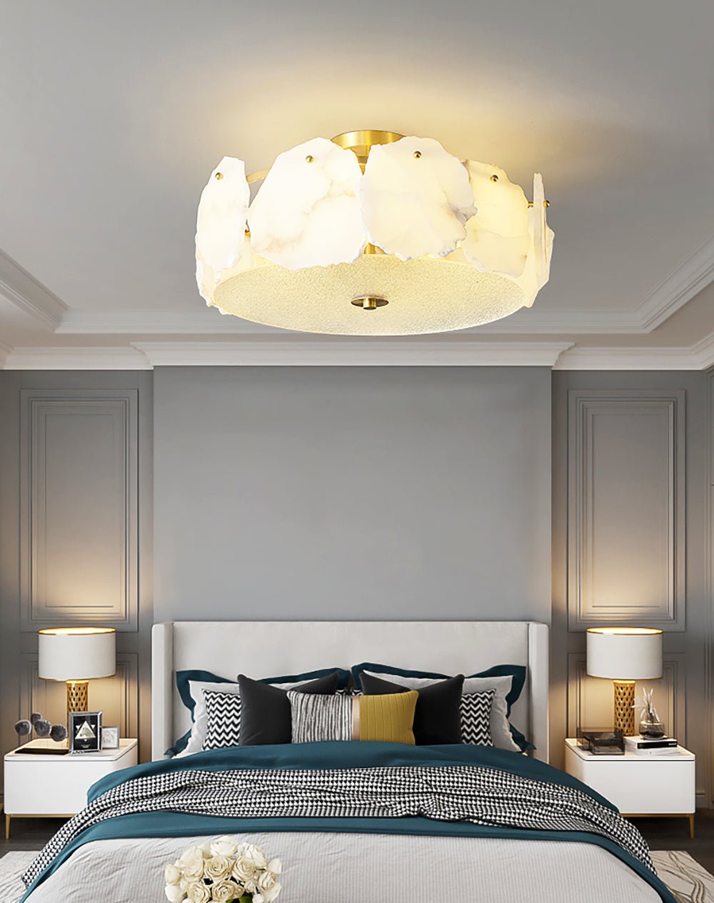 Alabaster Serenity Ceiling Light