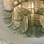 Valencia Murano Glass Petal Ceiling Lamp