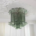 Valencia Murano Glass Petal Ceiling Lamp