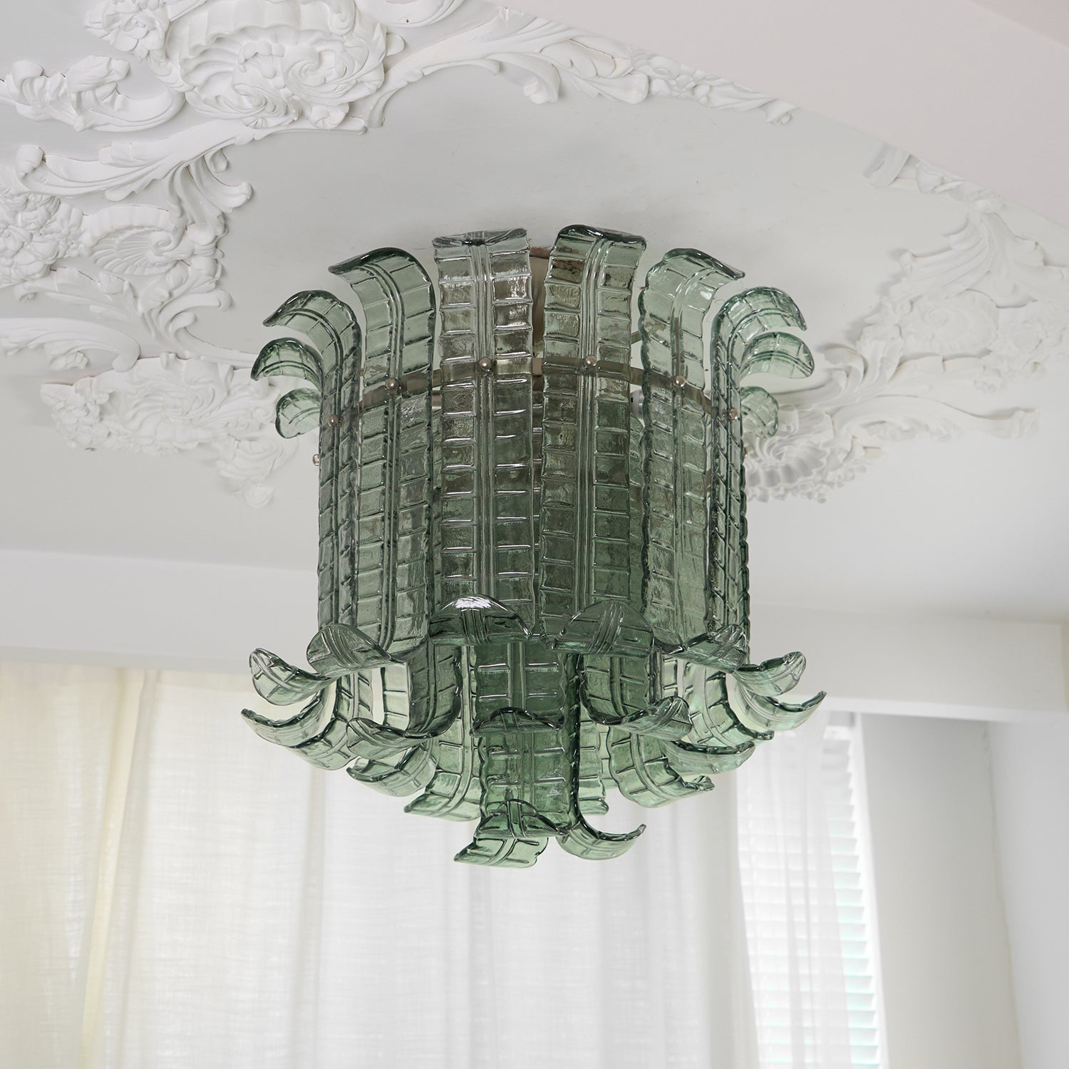 Valencia Murano Glass Petal Ceiling Lamp