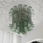 Valencia Murano Glass Petal Ceiling Lamp