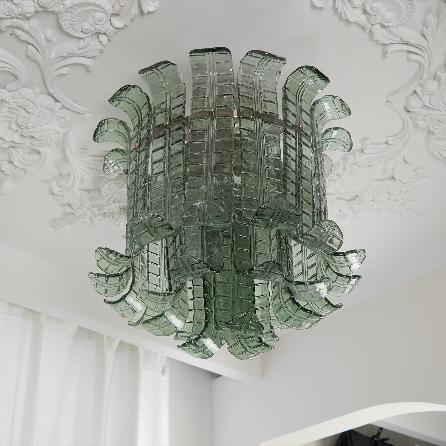 Valencia Murano Glass Petal Ceiling Lamp
