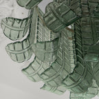 Valencia Murano Glass Petal Ceiling Lamp