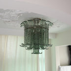 Valencia Murano Glass Petal Ceiling Lamp
