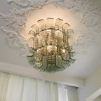 Valencia Murano Glass Petal Ceiling Lamp