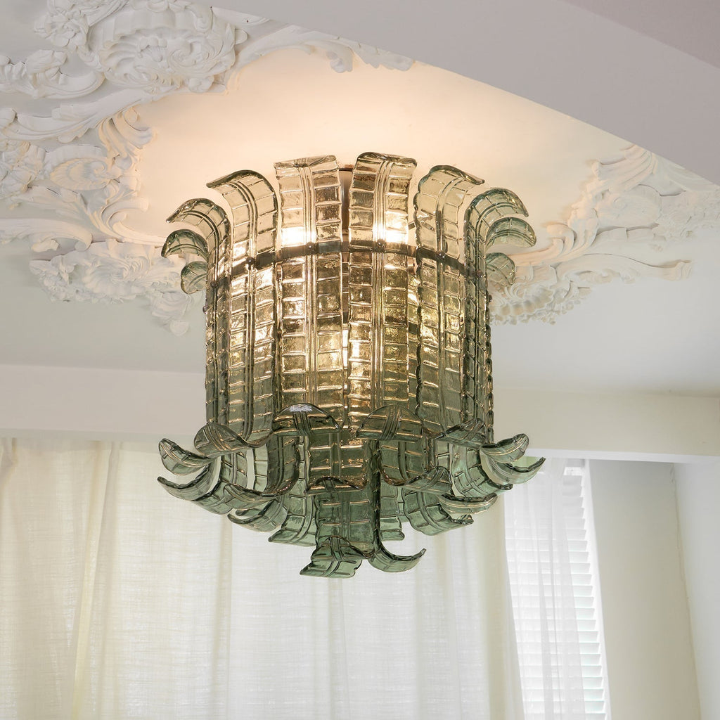 Valencia Murano Glass Petal Ceiling Lamp