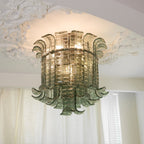 Valencia Murano Glass Petal Ceiling Lamp