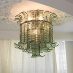 Valencia Murano Glass Petal Ceiling Lamp