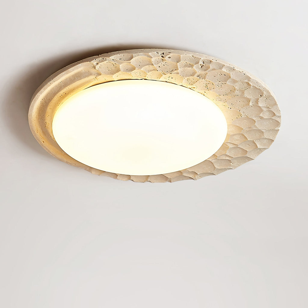 Vespera Textured Stone Ceiling Glow