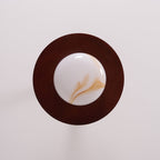 Walnut Alabaster Ceiling Light